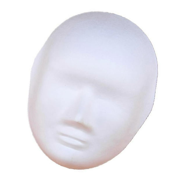 Masquerade Mask Dance Ball Blank Pulp Mask Ideal for Artists Friends 1Pack