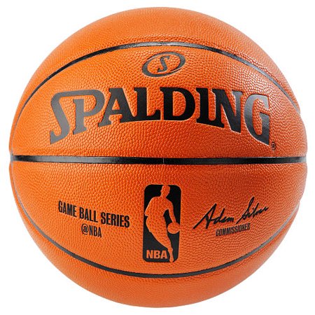 UPC 029321748750 product image for Spalding NBA Game Ball Replica Indoor-Outdoor Basketball | upcitemdb.com