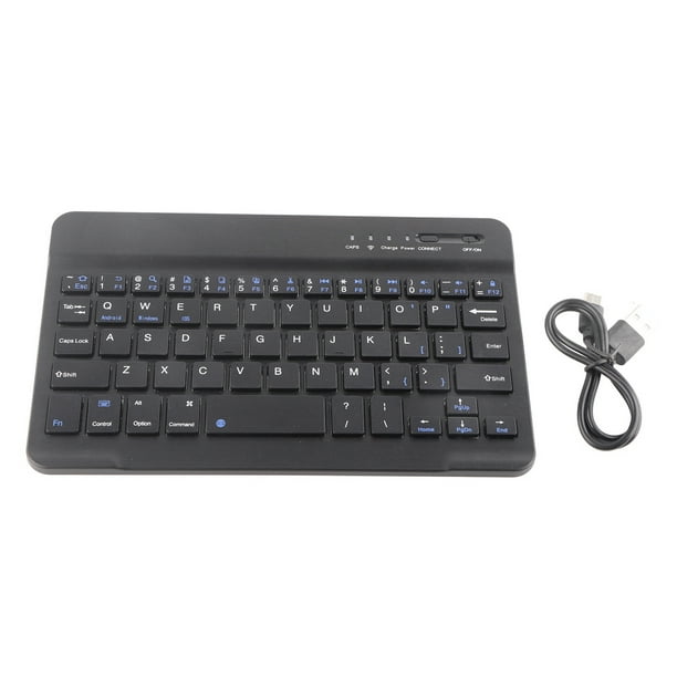 Mini teclado Bluetooth inalámbrico ultradelgado para IOS, Android, Windows, tableta, teléfono
