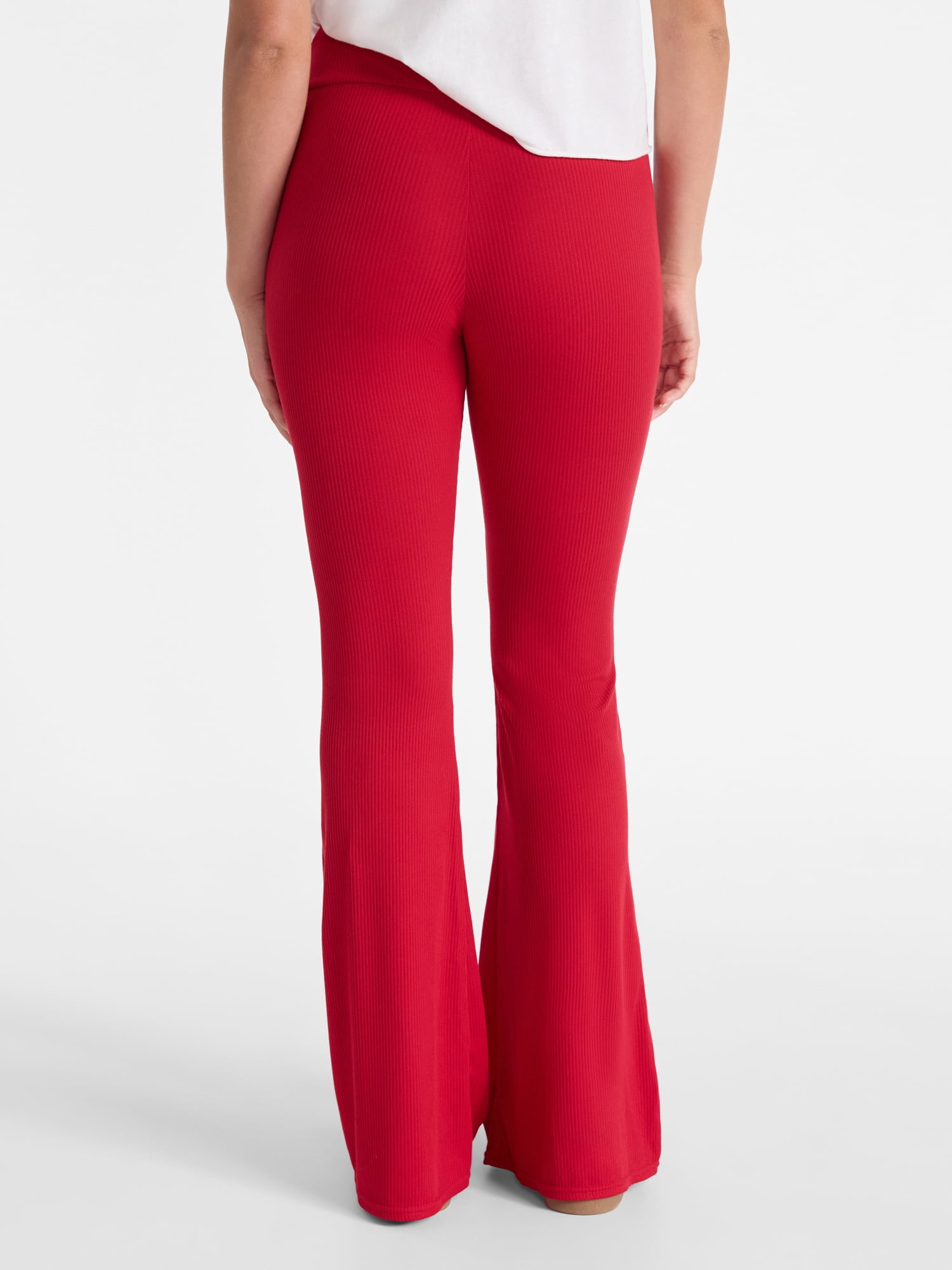 No Boundaries Flare Pants and 2-Pack, Women's and Women’s Plus
