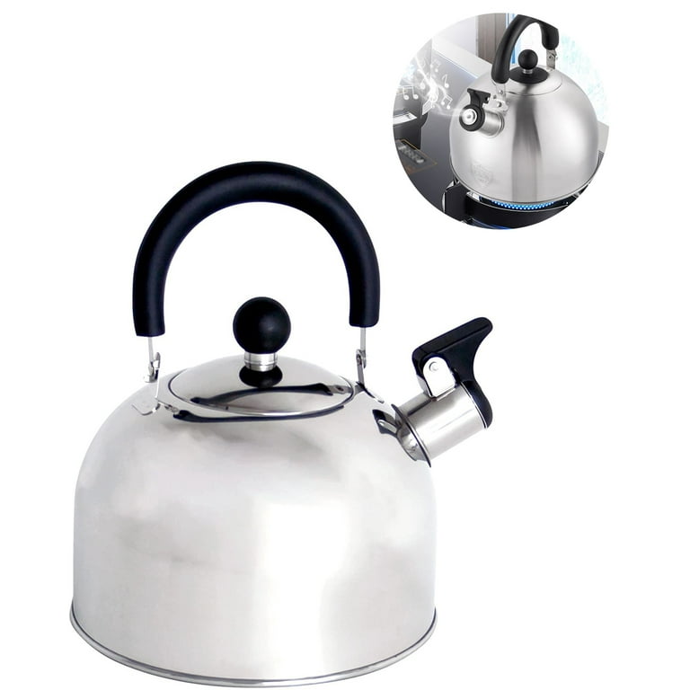 Whistling Stovetop Tea Kettle 3L Liter Stainless Steel Whistle