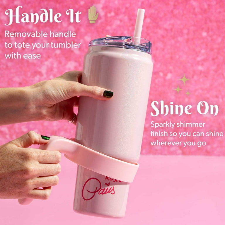 Paris Hilton Electric Mug Warmer, Portable Beverage Warmer, Pink