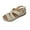 Beige 2, variant on Hoshose Fashion Roman Womens Wedge Sandals Wide Width Dressy Sandals Slip on Summer Beach Sandals Comfortable