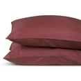 thumbnail image 4 of Trident Full Sheet Set, 300TC, 4 Piece Set, Techno-fit, Trivana Collection, Red, 4 of 9