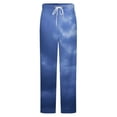 thumbnail image 5 of Blue Cloudy Sky Texture Winter Female Pants Flannel High Waist Women Pants Lady Warm Straight Leg Plush Trousers, 5 of 7