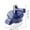 Blue, variant on Electric Food Chopper and Peeler 2 in 1, Rechargeable Mini Vegetable Cutter with Stainless Steel Blades, Portable Fruit and Garlic Mincer for Home, Camping, and Travel