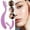 Purple, variant on Beauty Tools Set, Comb, Eyebrow Pencil, Eyelash Brush, Eyelash Separator, Black Eye Separator, Makeup Brush Set, Convenient Beauty Kit