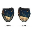 thumbnail image 2 of Rocae Starry Sky Sleep White Bear for Mini Oven Mitts Rubber Oven Glove, Kitchen Mittens, Cute Cooking Mitts,5.9"x5.9", 2 of 7