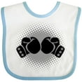 thumbnail image 3 of Inktastic Boxing Gloves Sports Boys or Girls Baby Bib, 3 of 4