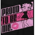 thumbnail image 2 of Betty Boop Proud to Be Me Confidence Hoodie Sweatshirt Women Brisco Brands S, 2 of 6