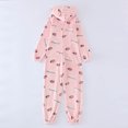 thumbnail image 3 of Combinaison Grande Taille pour Femmes aux Formes, Pyjama à Manches Longues, Body, Tenues de Nuit, Combinaison à Capuche, Combinaison pour Femmes en Liquidation, 3 of 9