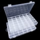 thumbnail image 3 of Caja de Almacenamiento de PláStico, Paquete de 4 Contenedores de Almacenamiento de 36 Rejillas con Tapa y Divisores Ajustables para Pintura de Diamantes de Bricolaje, 3 of 7