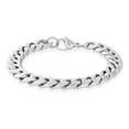 thumbnail image 6 of Invicta Jewelry Men's Polished Curb Chain Steel Bracelet (12mm) - 8.75", 6 of 8