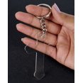 thumbnail image 7 of Traceease 3" inches Cross Shape With Hole Clear Acrylic Ornament Blank Transparent Keychain Pendantsfor DIY Crafts Projects - Pack of 25, 3mm Thickness - OL, 7 of 7