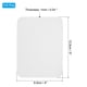 thumbnail image 2 of Uxcell 15Pcs Parche de Tela Termoadhesivo 4.92 x 3.74 pulgadas Kit de Parche de Algodón para Ropa y Pantalones Blanco, 2 of 7