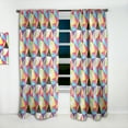 thumbnail image 2 of Designart 'Bright Vintage Wooden Door' Modern Curtain Panel, 2 of 5
