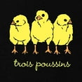 thumbnail image 2 of CafePress - Trois Poussins (3 Chicks) Maternity Dark T Shirt - Maternity Dark T-Shirt, 2 of 3