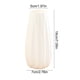 thumbnail image 3 of CaiYueKe Plastic Vase Ceramic Look Decorative Vase Non Breakable Modern Table Centerpiece for Wedding Dining Shelf Desk Decor Artificial Flower Arrangement Home Office Art Decor, 3 of 7