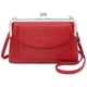 thumbnail image 1 of Bolso de hombro para teléfono móvil, bolso de hombro pequeño para mujer, bolso de cuero PU para teléfono móvil, bolso cruzado, bolso de noche, bolso de mano con ranura para tarjetas, correa, 1 of 6