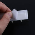 thumbnail image 4 of 9pcs Adhesive Jewelry Earring Necklace Hanger Organizer Wall Mount(White), 4 of 8
