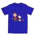 thumbnail image 3 of Camiseta de algodón con dibujos animados de Peanuts, Snoopy, Charlie Brown y Woodstock para hombre y mujer, divertida y linda camiseta de manga corta, recién llegada, 3 of 5