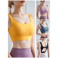 thumbnail image 2 of Ropa interior de mujer Mujeres Yoga Sujetador Deportes U Cuello Entrenamiento Jogging Wirefree Casual Tank Tops, 2 of 7