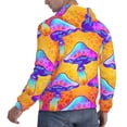 thumbnail image 6 of Sikiie Magic Mushrooms Men's Hoodie, Essentials Hoodie, Sweatshirt, Pullover Hooded Sweatshirt for Men-X-Large, 6 of 7