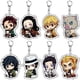 thumbnail image 1 of Llavero Demon Slayer, joyería de Anime, llaveros colgantes de juego, juguete para niños y niñas, insignia acrílica de dibujos animados, Nezuko Tanjirou Zenitsu, 1 of 1