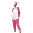 thumbnail image 4 of AUNVITO Unisex Adult Bear Print Fleece Pajamas Onesie with Pocket Cozy and Warm Winter Sleepwear, 4 of 8
