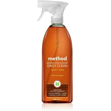 2 Pack - Method Wood For Good Daily Clean Spray, Almond 28