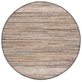 thumbnail image 2 of SAFAVIEH Cape Cod Cora Solid Area Rug, Blue/Beige, 6' x 6' Round, 2 of 10