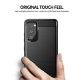 thumbnail image 6 of Samsung Galaxy S20 FE 5G case,with HD Screen Protector, Soft TPU Slim Fashion Non-Slip Protective Phone Case Cover for Samsung Galaxy S20 FE(Fan Edition)(Black Brushed TPU), 6 of 12