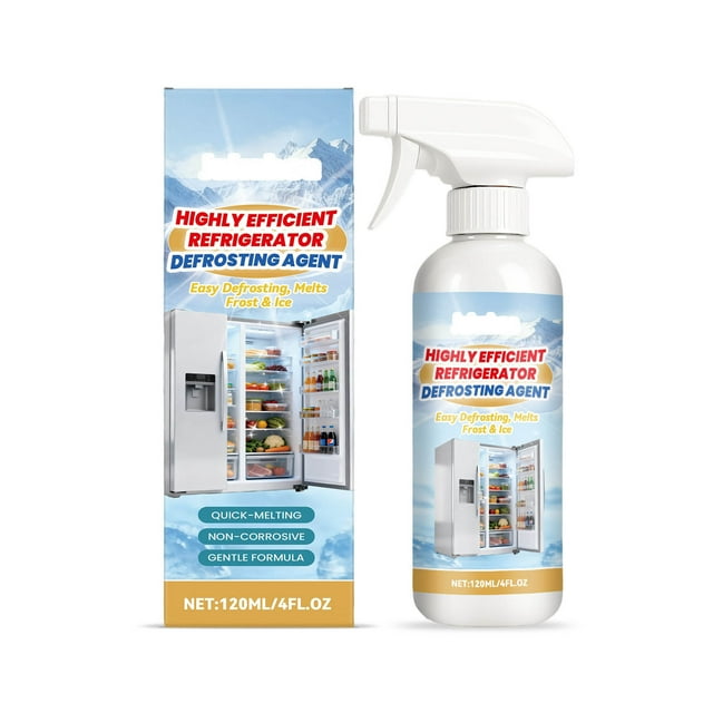 120Ml Household Refrigerator and Freezer Defroster - Reusable for Cleaning and Melting Snow/Ice