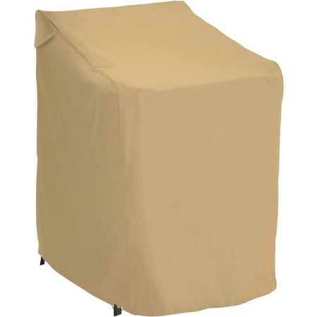 Classic Accessories Terrazzo Stackable Patio Chair Cover - All Weather Protection Outdoor Furniture Cover