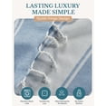 thumbnail image 4 of Casa Platino Beach Towels 2 Pack, Lightweight & Sand Free, Quick Dry Cotton Towels for Poolside, Travel & Summer Beach Fun – Sky Blue, 4 of 9