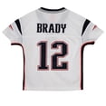thumbnail image 3 of Toddler Mitchell & Ness Tom Brady White New England Patriots 2000 Legacy Replica Jersey, 3 of 3