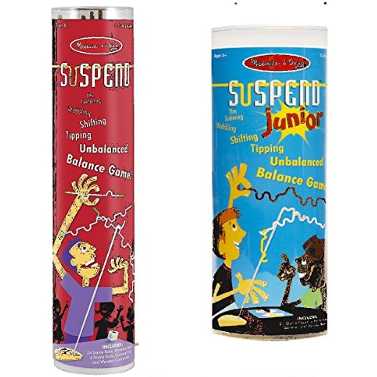 Melissa & Doug Bundle 4371 Suspend Game and 4276 Junior Suspend Game