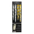 thumbnail image 2 of Kurt Adler UL 60-Light Dual Color Pure White/Warm White LED 12-Piece Icicle String Light Set, 2 of 3