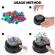 thumbnail image 4 of BRIGHTFUFU 49pcs bolas de juego de rifas de plástico bolas de juego de rifas de juego divertidos, 4 of 7