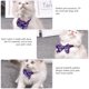thumbnail image 5 of 4 collares elegantes con cascabel para mascotas, ajustables, para gatos., 5 of 6