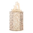 thumbnail image 5 of 1PC DIY Wooden Hollow Hexagonal Wedding Cards Signin Box Wedding Use Box, 5 of 5