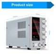 thumbnail image 2 of Adjustable DC Power Supply 30V 10A LED Digital Display Lab Power Supply 60V 5A Voltage Regulator 120V3A For Phone Repair ,Stable Output, 2 of 6