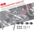 thumbnail image 1 of Kit De Manguera De Puerto De Vapor Ls Kit de manguera de puerto de vapor LS TOPEMR06 Tubo cruzado de refrigerante LS para motores GM LR4 LQ4 Sywqhk Accesorios para autos y motos, 1 of 8