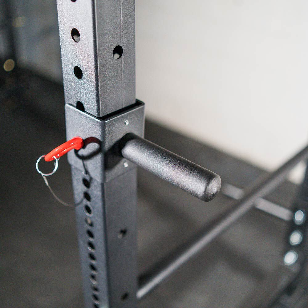 Titan Fitness X-3 Squat Handles – Pair Of Rack-Mounted Dip Bars For 3x3 Power Cages, 440lb Capacity