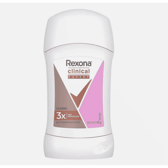 REXONA CLINICAL EXPERT ANTITRANSPIRANTE STICK CLASSIC 46 g