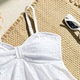 thumbnail image 6 of Wxirdiow Girls Bathing Suit Toddler Swimsuit Girl Two Piece Bathing Suit Ruffle Adjustable Straps Bikini Set Baby Summer Beach Swimwear White Size,10-11 Years, 6 of 7