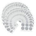 thumbnail image 1 of 204 Pcs Self-Adhesive Aluminum Foil Lid Sealing Stickers for Filling Disposable Empty Coffee Capsule Reusable Lid 37mm, 1 of 5