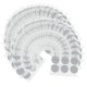 thumbnail image 1 of 204 pegatinas autoadhesivas de papel de aluminio para sellar tapas de cápsulas de café desechables y vacías, reutilizables, de 37 mm., 1 of 5