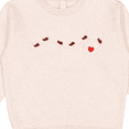 thumbnail image 3 of Inktastic Ladybug Trail Toddler Sweatshirt, 3 of 4