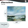 thumbnail image 4 of Stupell Industries Coastal Days By The Loch Canvas Art, 20 x 16, by Lesley Birch, 4 of 8